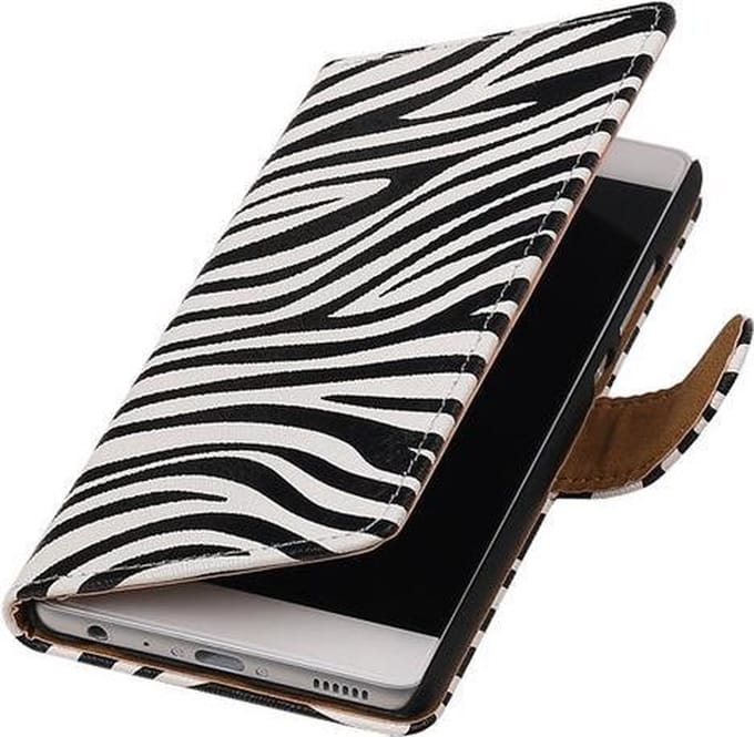 BestCases.nl Samsung Galaxy Grand 2 Zebra booktype hoesje