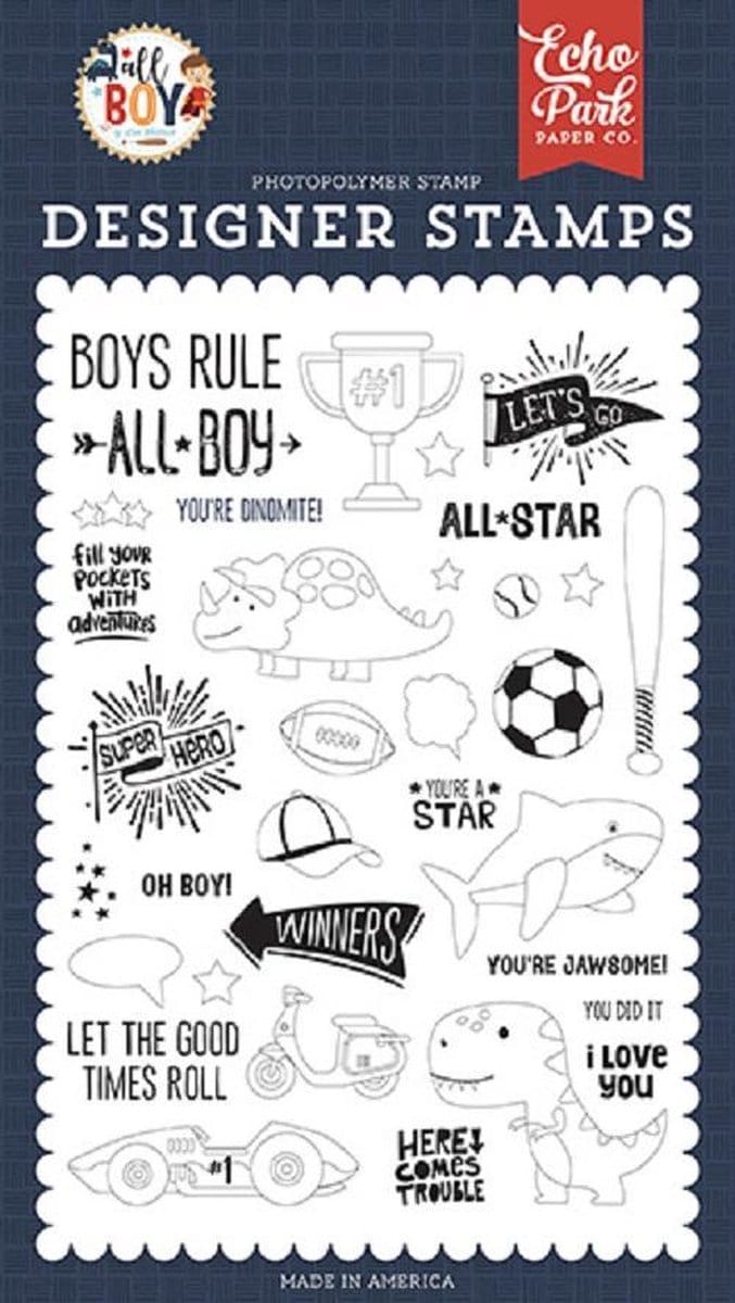 Echo Park You're A Star Clear Stamps (ALB207043)