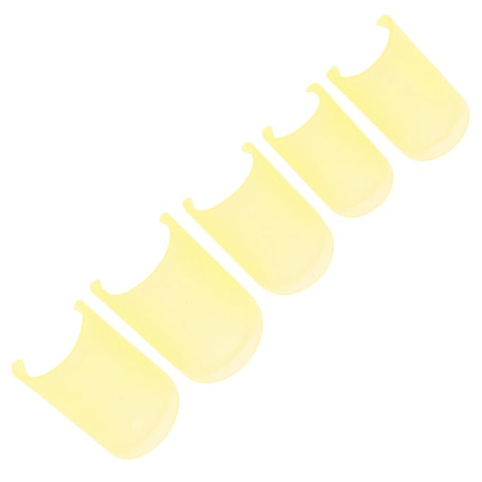 5 Stuks Fluit Membraan Beschermer ABS Traditioneel Chinees Instrument Accessoires DM?01Geel geel