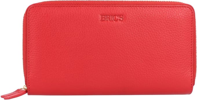 Bric's Marmolada Portemonnee RFID Leer 18,5 cm - Dames - Horizontaal - rosso