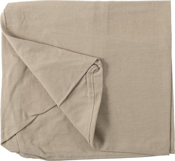 J-Line hoes voor poef Monaco - textiel - naturel