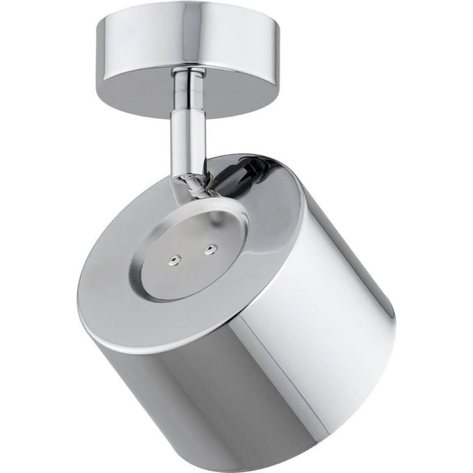 Argon Plafondspot Chloe, verstelbaar, 1-lamp, verchroomd staal