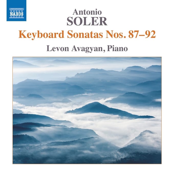 Levon Avagyan - Soler: Keyboard Sonatas Nos. 87-92 (CD)