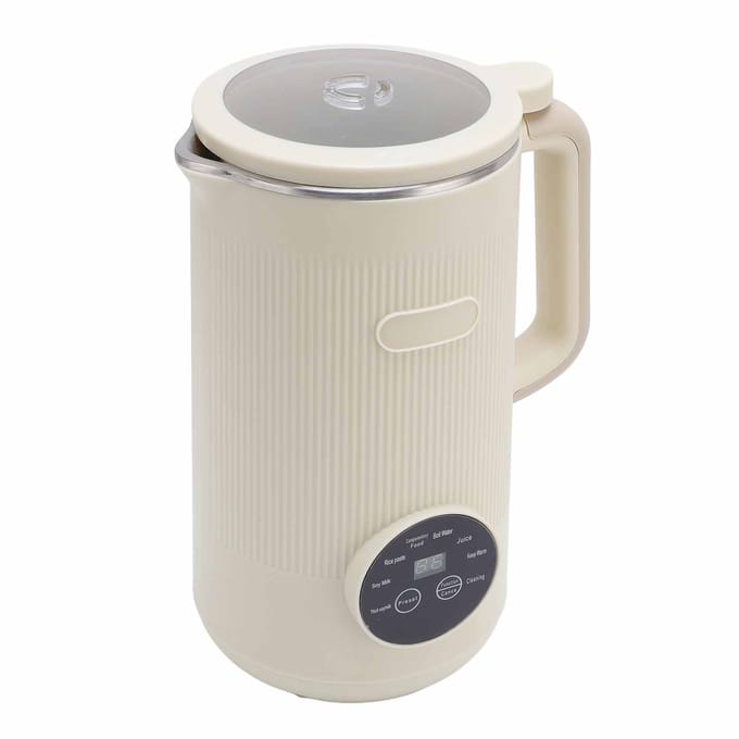1200ml Notenmelkmaker Timer Automatische Reiniging Geïsoleerde Multifunctionele Sojamelk Machine voor L beige