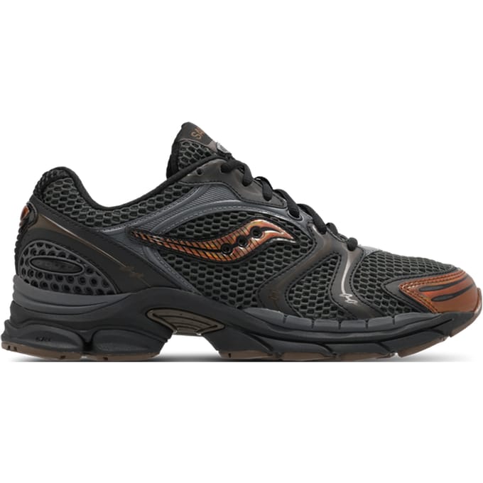 Saucony Progrid Triumph 4 Sneakers Heren - Grijs - Maat 43 - Mesh/Synthetisch