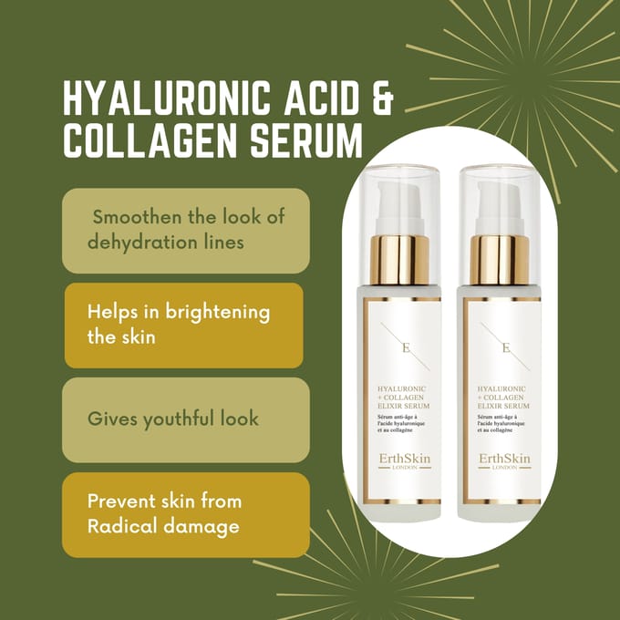ErthSkin London Hyaluronzuur- en collageenserumset 120