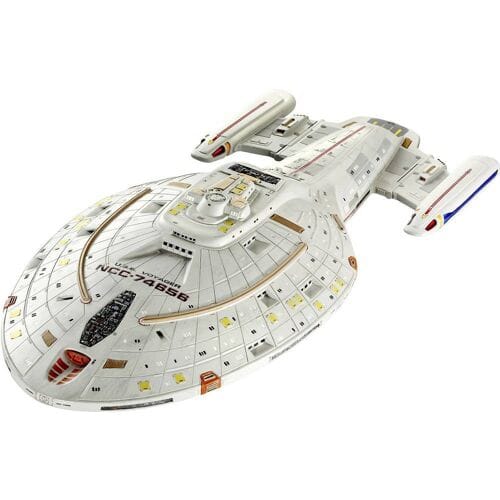 Revell Modelbouwpakket Ruimtevaart - 04992 U.S.S. Voyager - Star Trek Plastic - 1:670 - Modelbouw