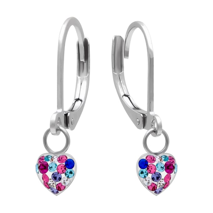 WeLoveSilver Kinderoorbellen Hartvorm - Chirurgisch Staal - 6 mm