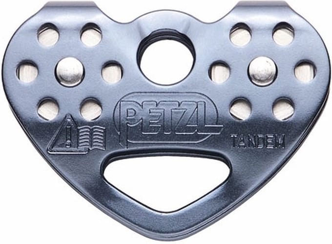 Petzl Trolley Tandem Speed Katrol (Maat - OS, Kleur - Grey)