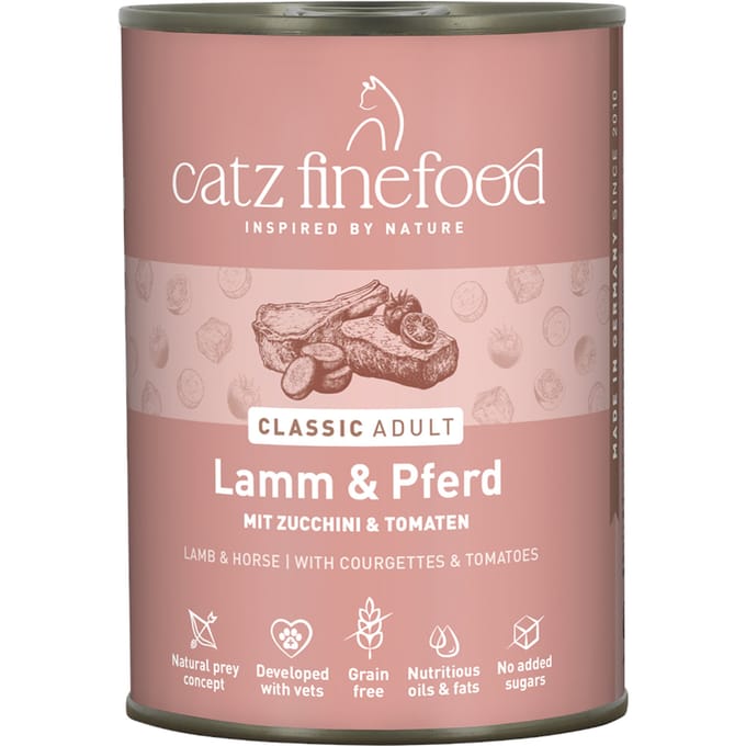 catz finefood 6 x 400 g - Lam & Paard