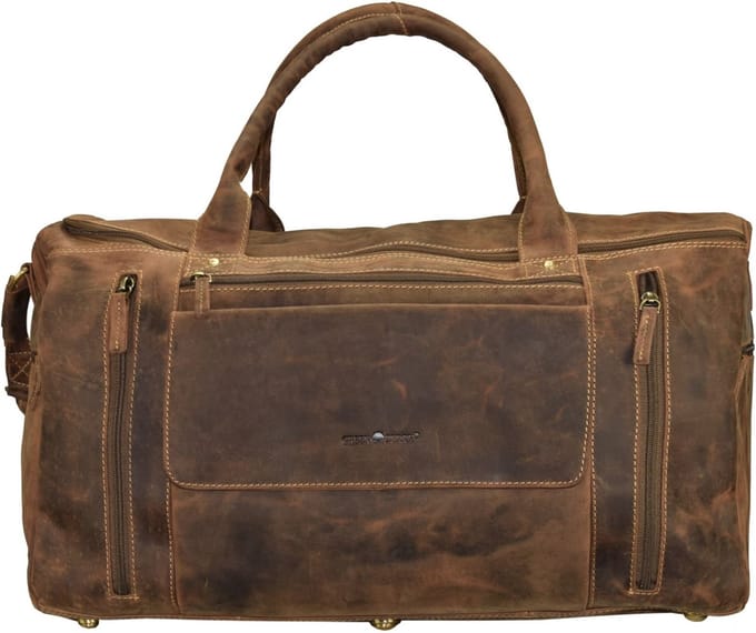 GREENBURRY reistas Vintage Traveller Brown bruine
