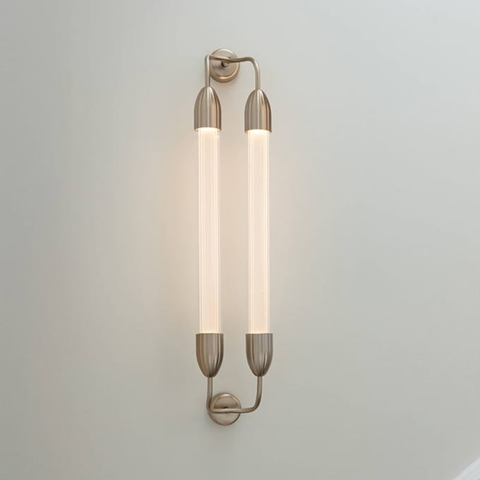 Umage Lemon Squeeze Dubbele Wandlamp Kort Gepolijst Messing