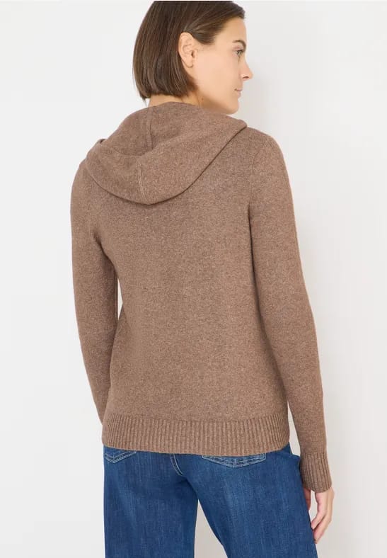 Cosy vest met capuchon