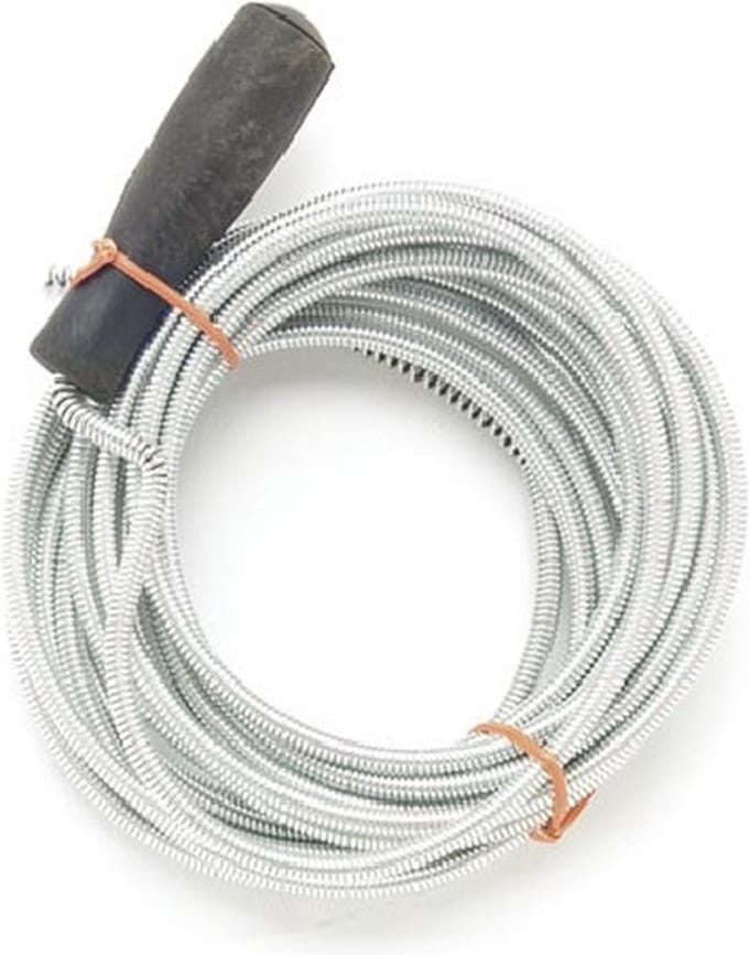 Toolland Ontstoppingsveer, gootsteenontstopper, 7 mm, 5 m