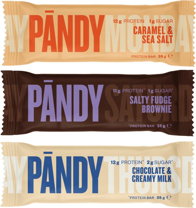 Pandy Low Sugar Protein Bar - Mixdoos - Eiwitrepen - 18 x 35 g