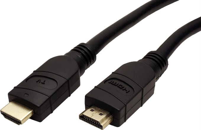 VALUE 4K UHD HDMI Kabel met repeater, 10 m
