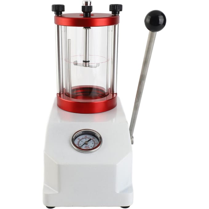Horloge waterdichtheidstester, 2 horlogekast weerstand druktestmachine wit