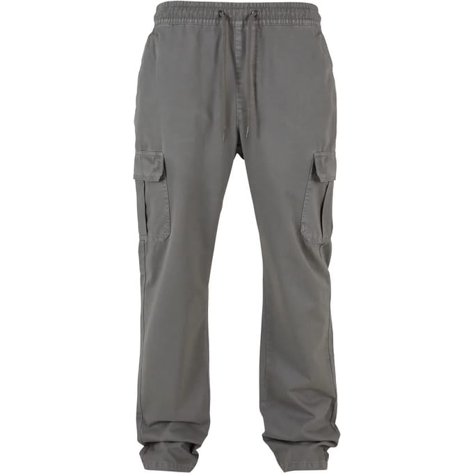 Urban Classics - Cotton Cargobroek - L - Grijs