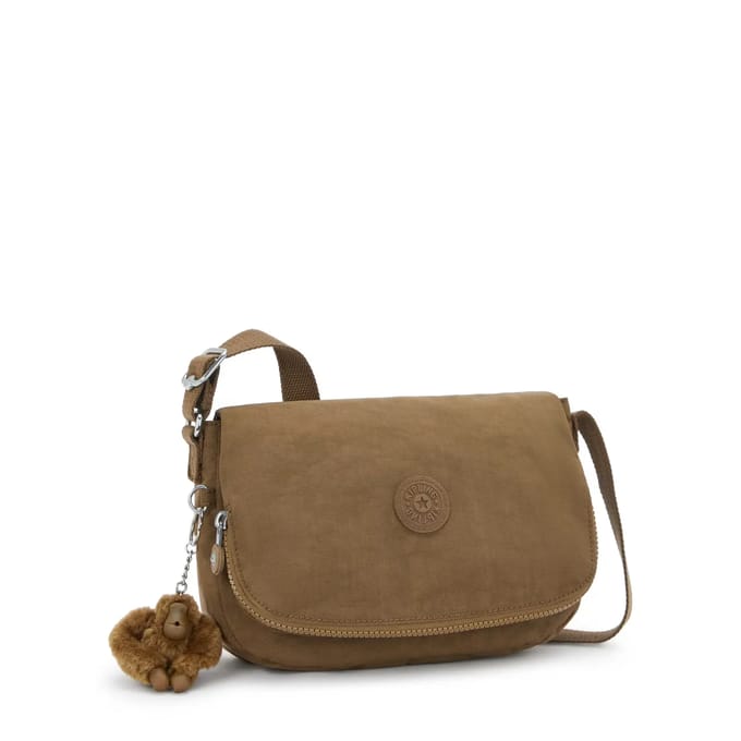 Kipling Basic Earthbeat Crossbody tas 26 cm - Dames - smooth khaki