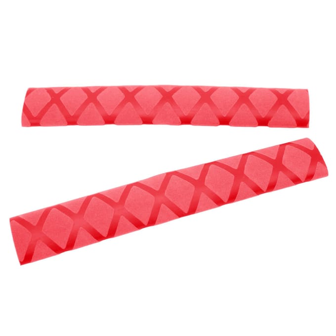1 Paar Drumstick Grip Drumstok Mallet Cover Antislip Polyethyleen Instrument Accessoire Rood rood