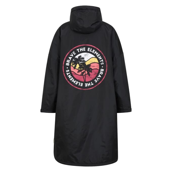 Mountain Warehouse Waterdichte badjas voor dames/dames (Zwart)
