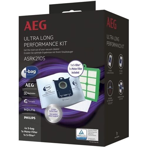 AEG ASRK210S with 4 X S-Bag Ultra 9009238487