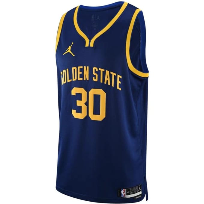 Maillot de Basketball Jordan Dri FIT Unisexe Bleu 2XL