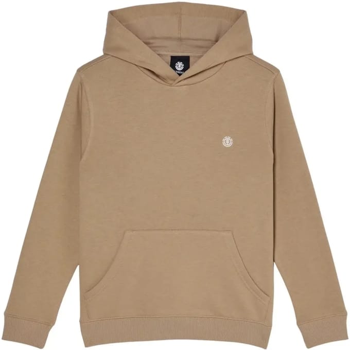 Element Icon Embroidery Hoodie Bruin 10 Years Jongen