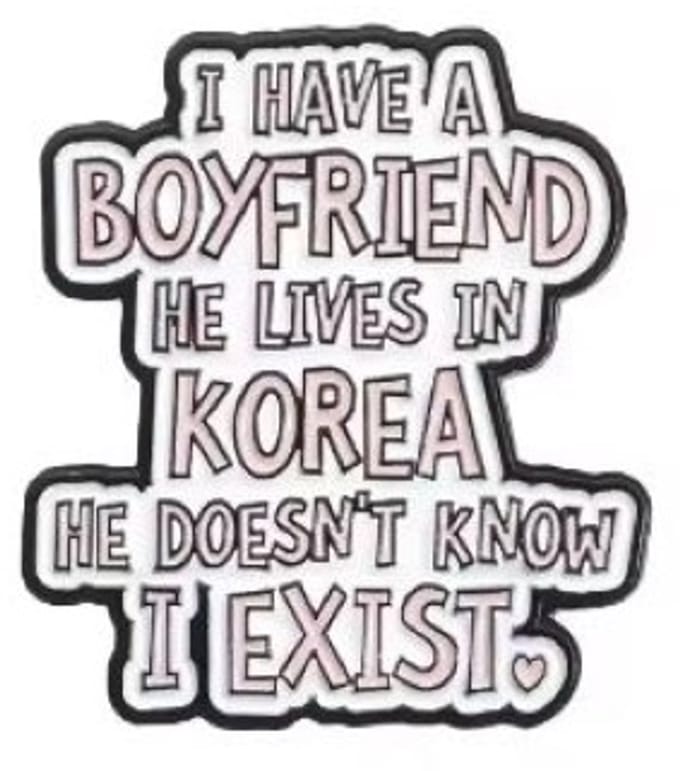 Pin Broche - enamel pin - kledingspeld - Korea boyfriend