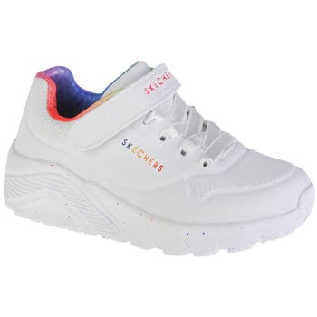 Skechers Uno Lite-Rainbow Specks Meisjes Sneakers - White - Maat 36