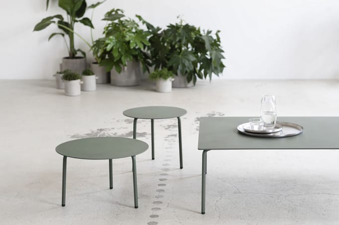 Serax August By Vincent Van Duysen Salontafel Ø50 Zwart