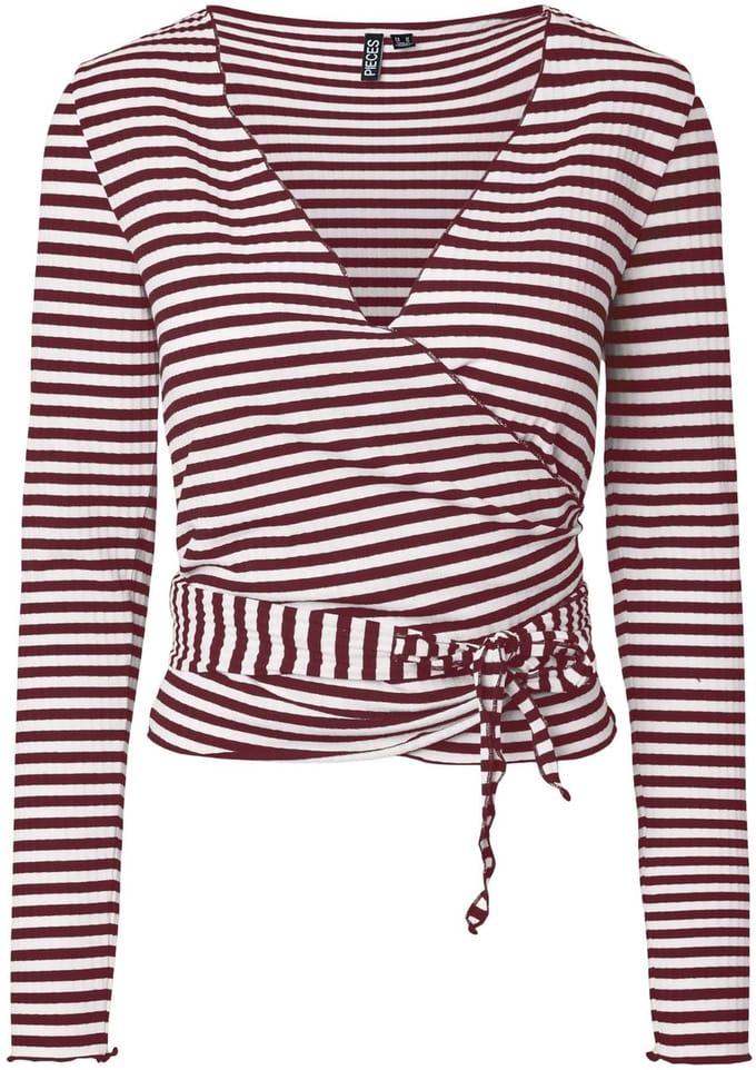 Pieces Top PCLAYA LANGE MOUWEN