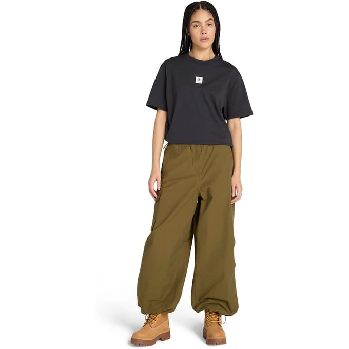 Timberland Short-sleeve Tee Black Größe: S | Hemden Outlet | Damen | Schwarz