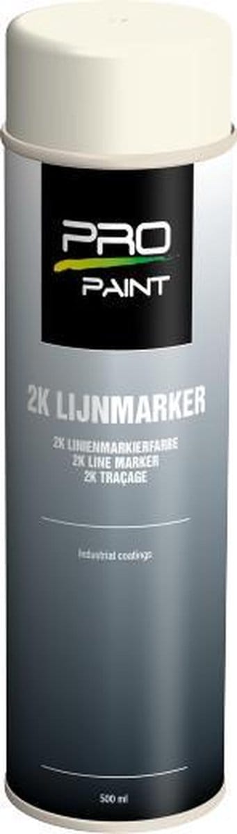 2K Lijnmarker kleur Wit 500ml