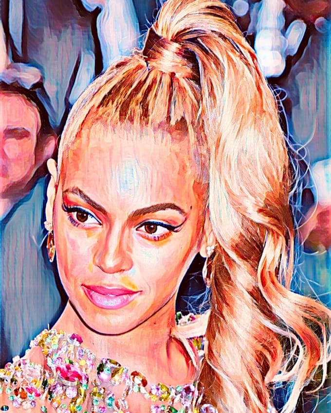 Beyonce 1 - Poster - 40 x 50 cm