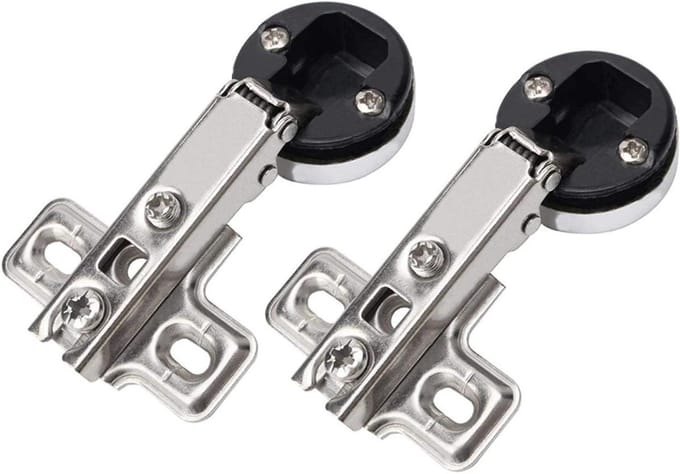 Dailygoody - Glazen deurscharnier - Hydraulisch softclose-scharnier