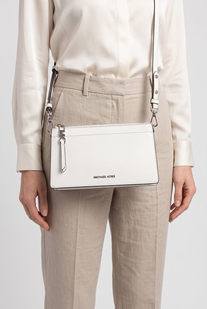 Michael Kors Large Convertibleertible Crossbody Optic White Größe: OS | Handtaschen Outlet | Damen | Weiß