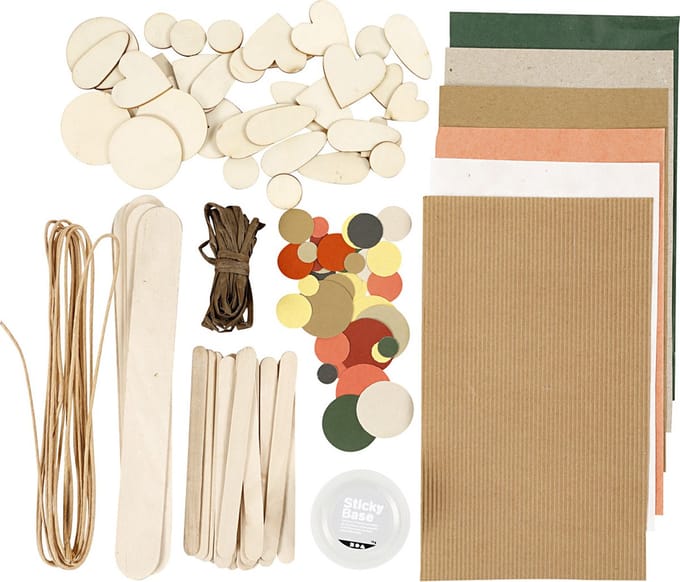 Hobby basismaterialen, Natuur, 1 doos