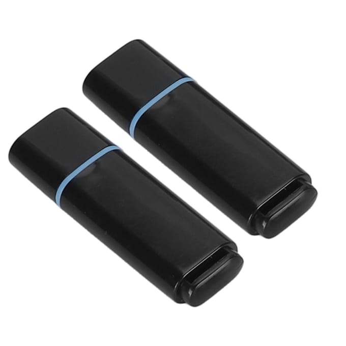 2 stuks VR USB Dongle Ontvanger Plug and Play VR Draadloze Ontvanger met USB Verlengsnoer voor HTC Vive Controller Tracker zwart