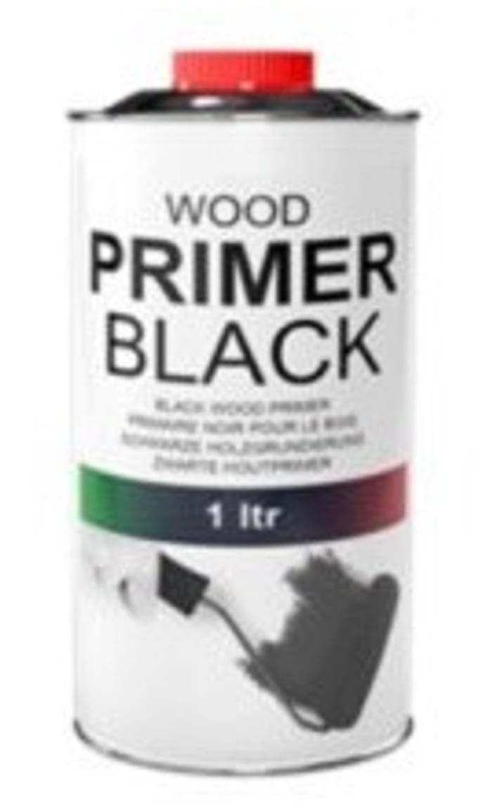 Bostik Wood Primer - Zwart - 1 Liter