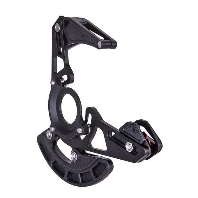 ZTTO DH MTB Fietskettinggeleider Drop Catcher BB Mount Verstelbaar voor Mountain Gravel Bike Single black
