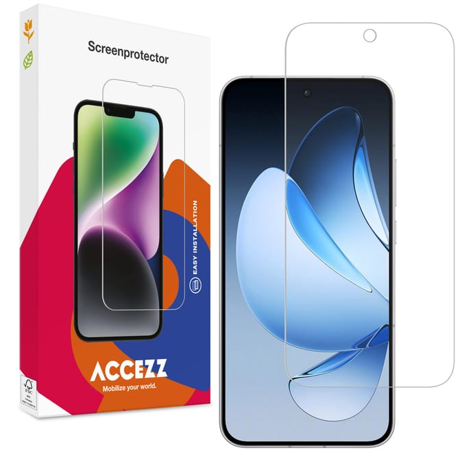 Accezz Screen Protector - Geschikt voor Oppo Reno 13 - Gehard Glas Screenprotector