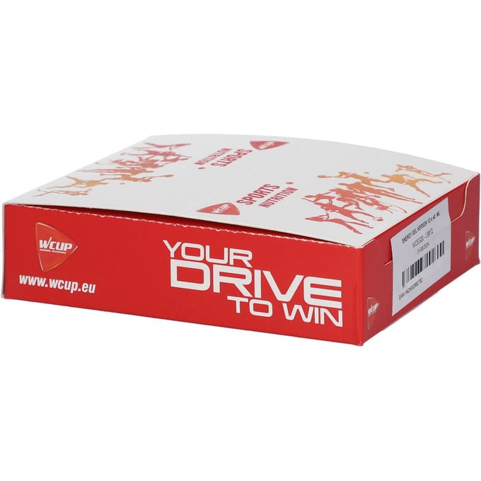 Wcup Sports Nutrition - Energy Gel (Cherry - 12 x 40 ml)