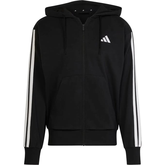Hooded sweatshirt met rits adidas Essential 3-Stripes