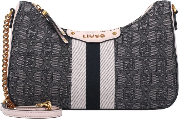 LIU JO Schoudertas Adonide Hobo Bag Nero Zwart