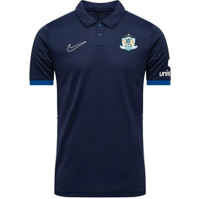 Nike Sportshirt Heren - Navyblauw - Polyester