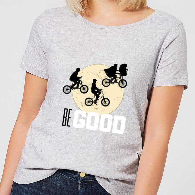 E.T. Be Good Dames T-shirt - Grijs - S