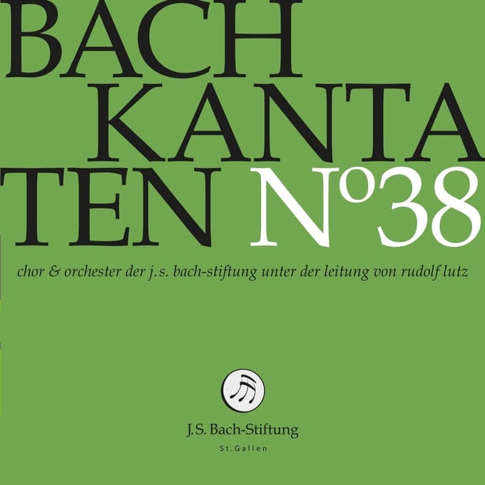 Chor & Orchester Der J.S. Bach Stiftung St. Gallen, Rudolf Lutz - J.S. Bach: Kantaten N° 38 (CD)