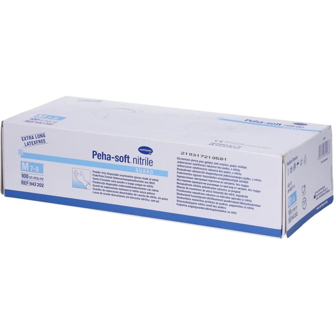 Hartmann Peha-Soft Nitrile Guard M 942202 100 Handschoenen