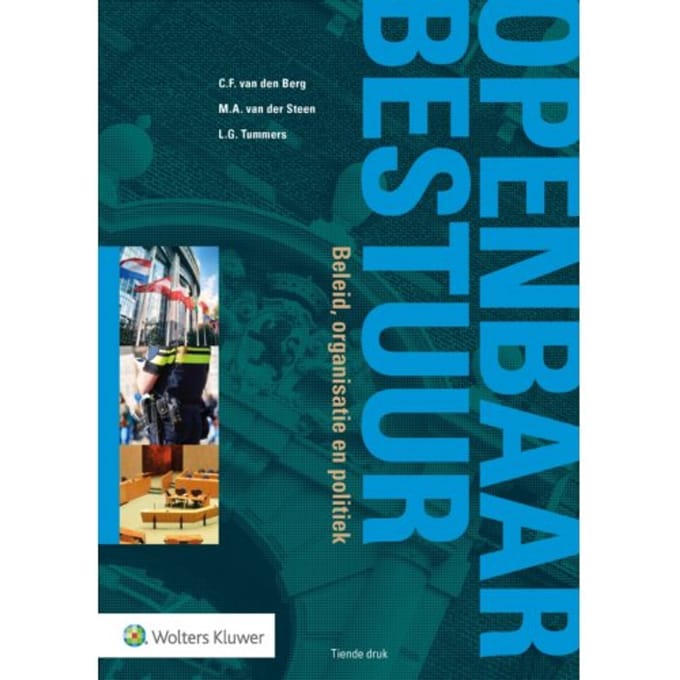 Openbaar Bestuur, Beleid, Organisatie En Politiek - C.F. van den Berg